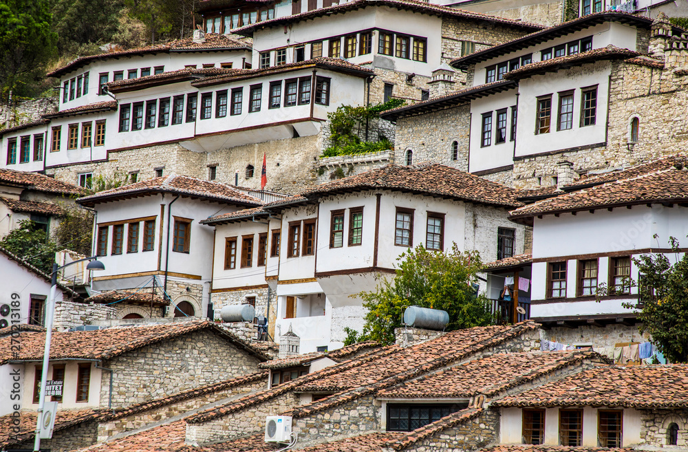 Berat Albania, Berati, UNESCO world heritage site, Albania, Europe
