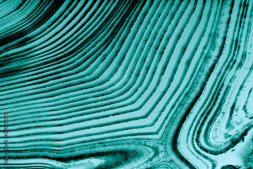 cyan lines in agate structure