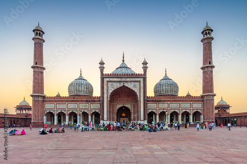 Jama Masjid in Delhi, India photo