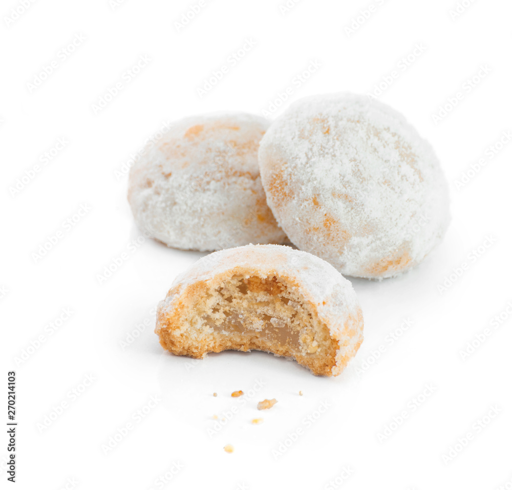 Sweet Eid El Fitr Cookies, Muslim Lesser Holiday Traditional Food Sweet Eid El Fitr Cookies, Muslim Lesser Holiday Traditional Food