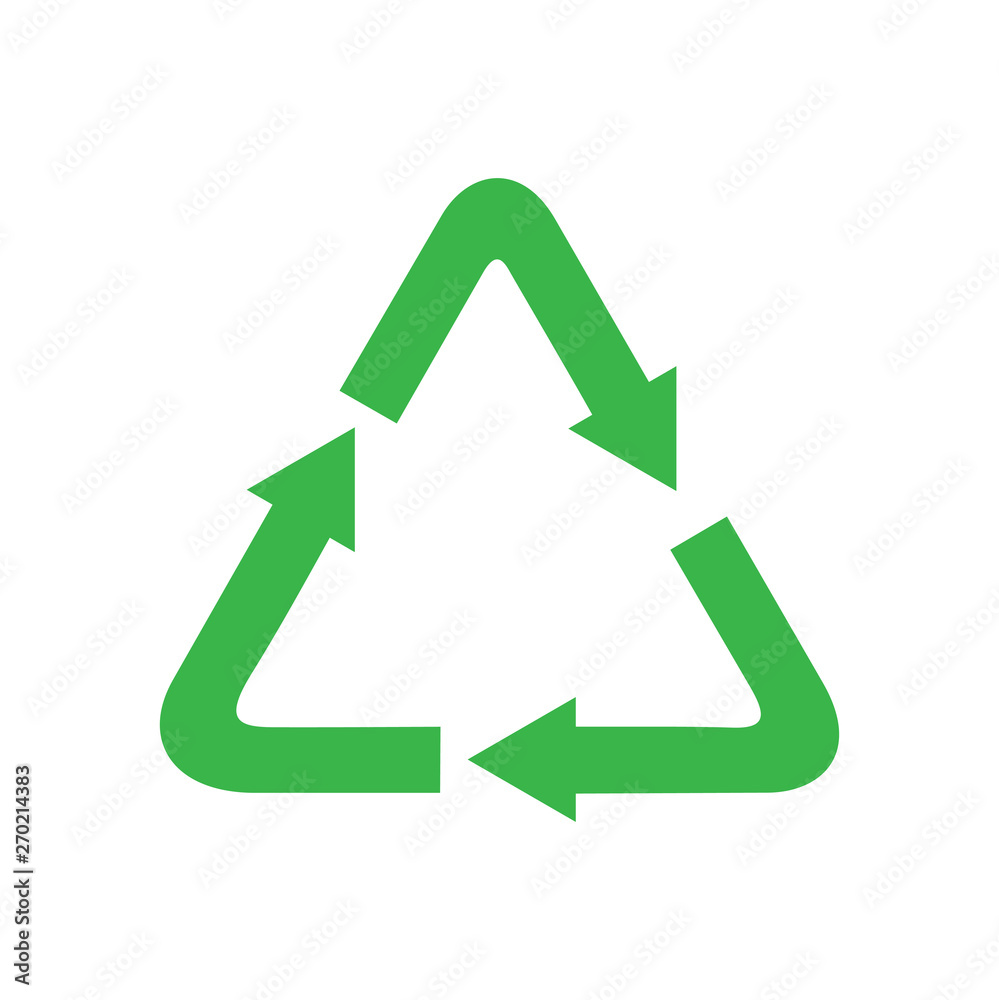 Recycling icon on background for graphic and web design. Simple vector sign. Internet concept symbol for website button or mobile app. Recycling icon on background for graphic and web design. Simple vector sign. Internet concept symbol for website button or mobile app.