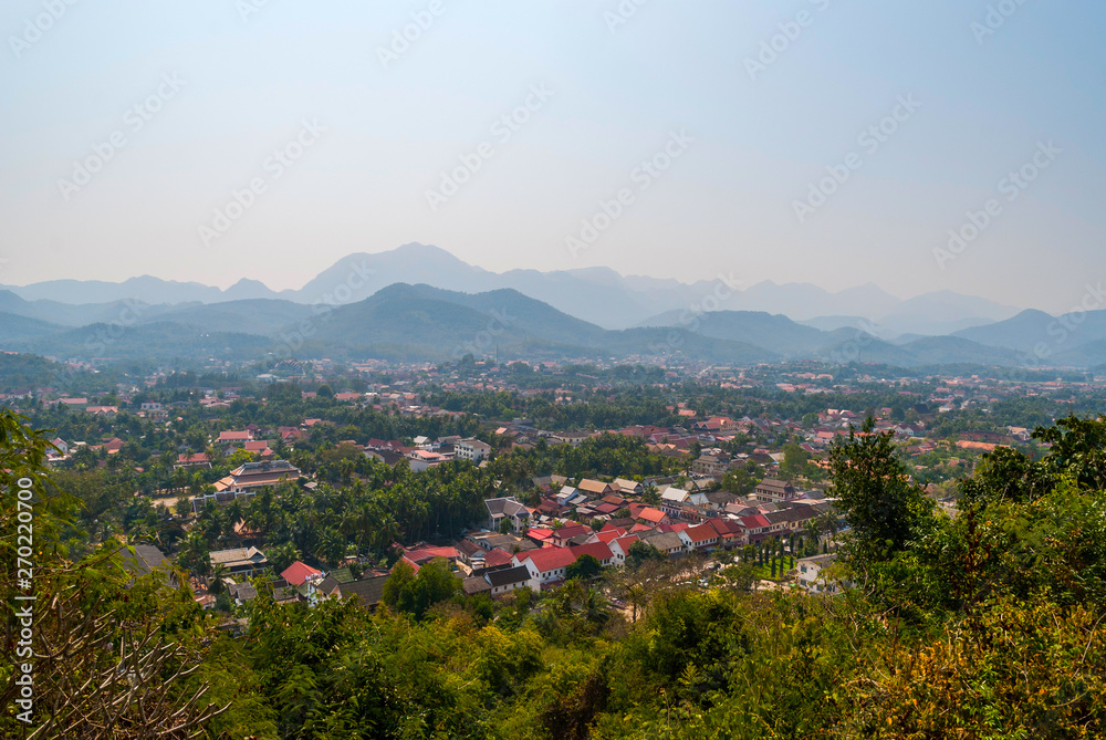 View over Luang Prabang, Laos