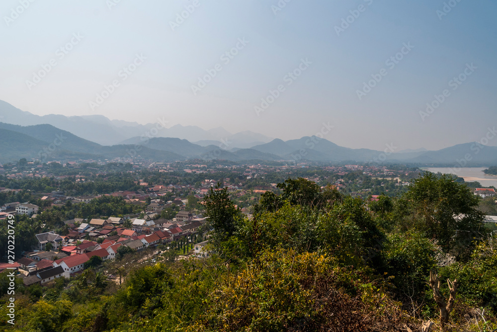 View over Luang Prabang, Laos