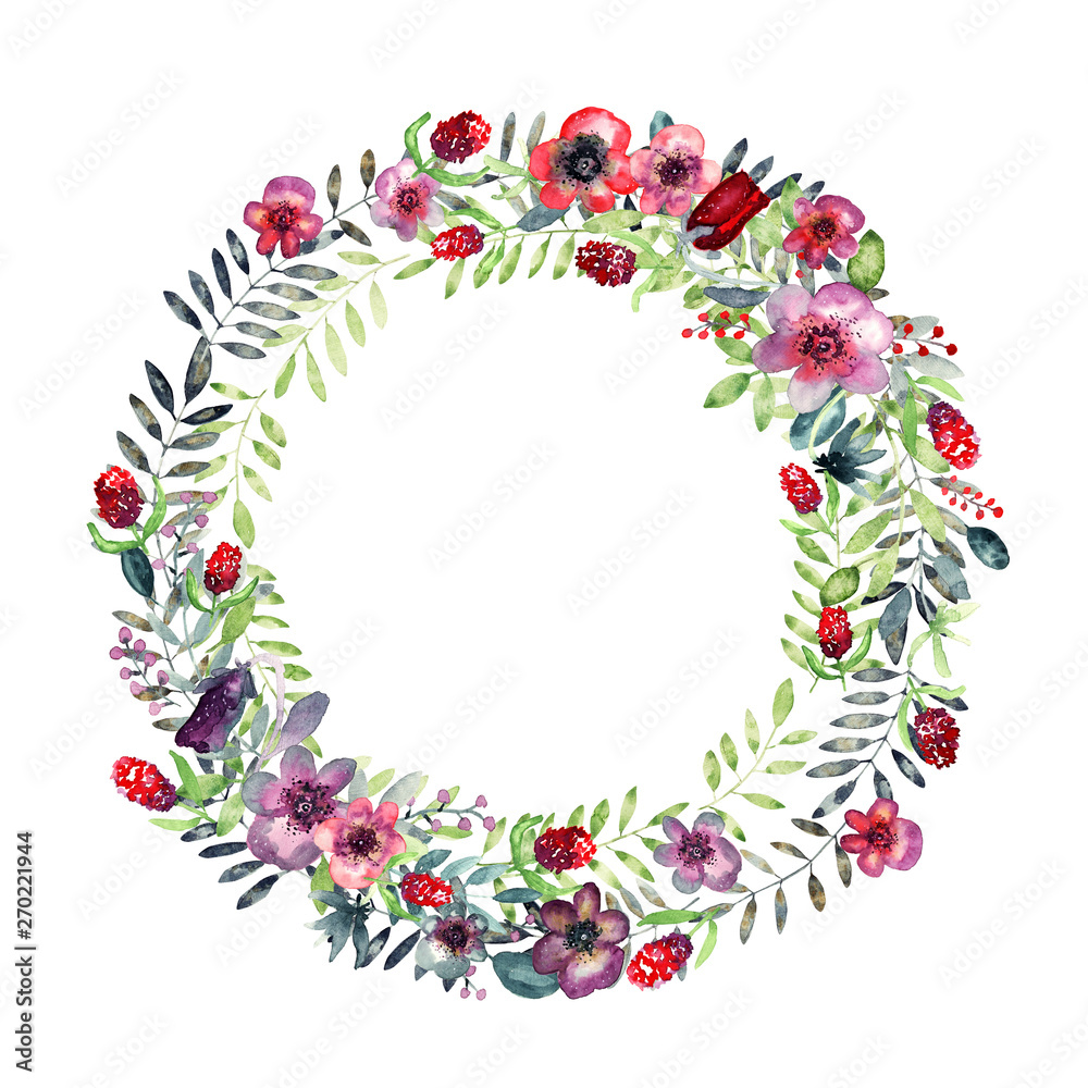watercolor pansy wreath watercolor pansy wreath