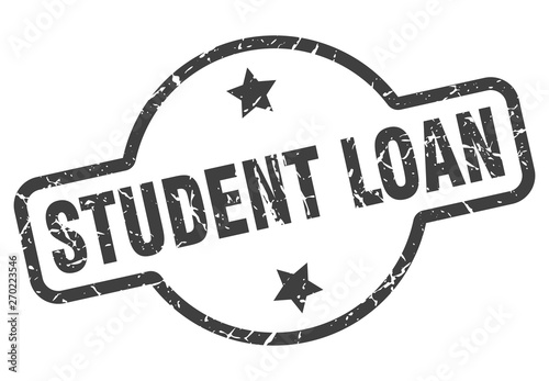 student loan sign