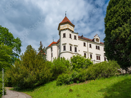Konopiste castle near Prague  Benesov  Czech republic