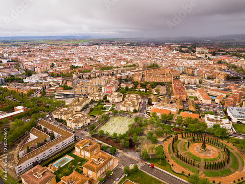 Roofs of town in La Mancha region. Ciudad Real. Spain photo