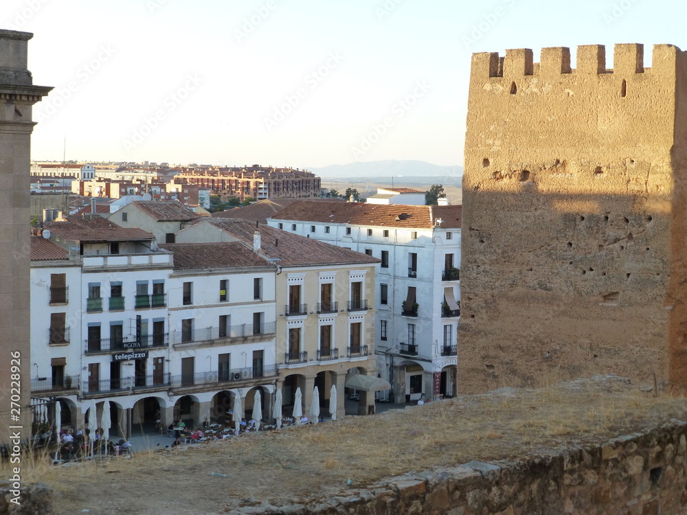 Extremadura. City of Caceres.Spain. Unesco World Heriatge Site