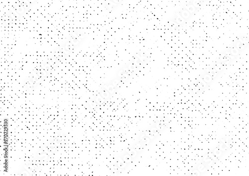 Old Pattern Grunge Texture Background, Grungy Black Abstract Dotted Vector, Overlay Halftone Dust
