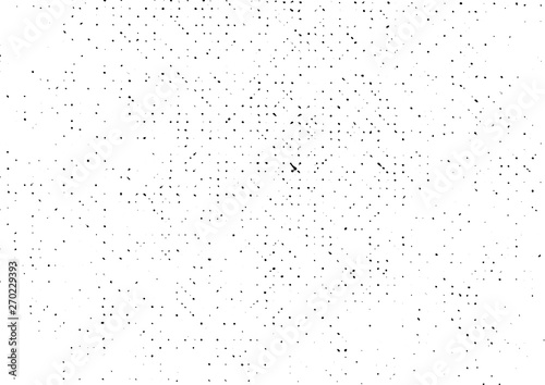 Old Pattern Grunge Texture Background, Grungy Black Abstract Dotted Vector, Halftone Overlay Design