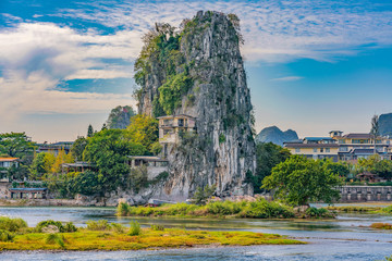 Leinwandbilder Guilin Fubo-Hügel im Stadtzentrum Guilin  © asiastock
