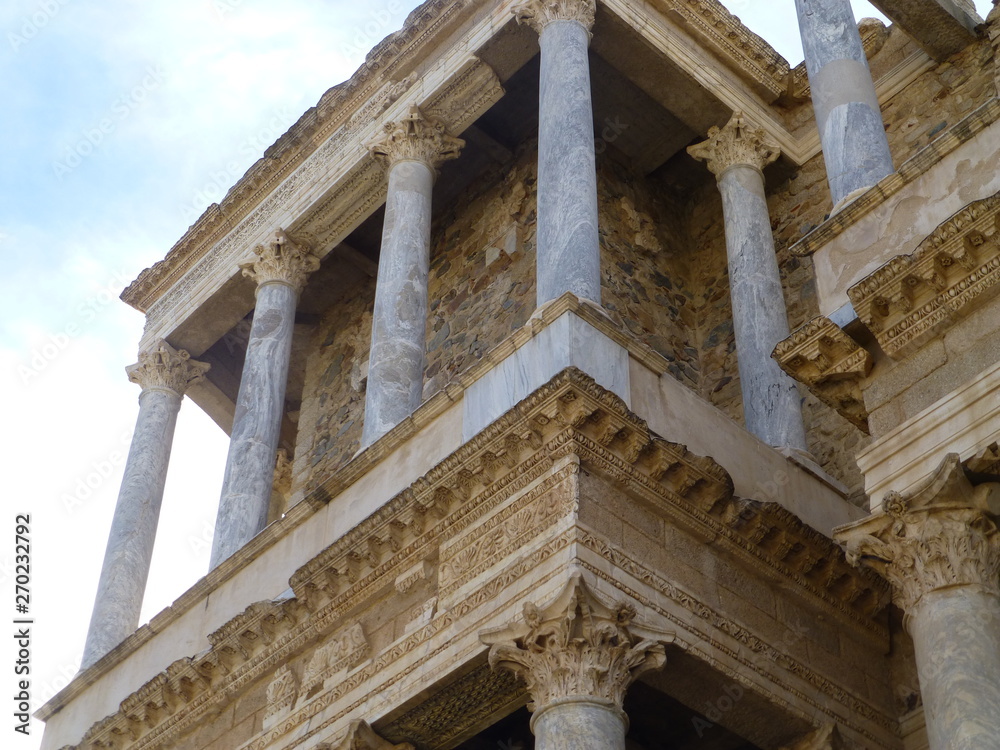 Merida. Historical city of Extremadura.Spain