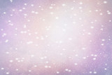 abstract blue bokeh defocused background. Winter with snow