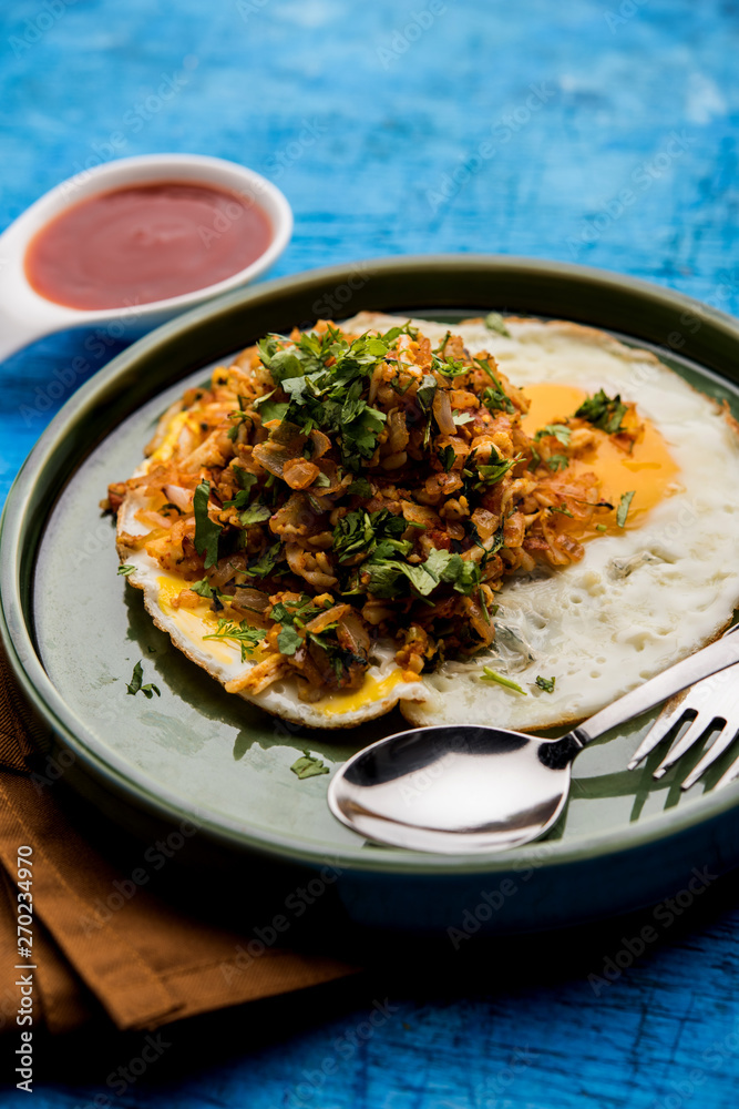 Anda or Egg ghotala is a popular innovative tasty recipe from Surat, Gujrat Anda or Egg ghotala is a popular innovative tasty recipe from Surat, Gujrat