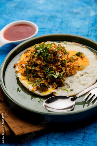 Anda or Egg ghotala is a popular innovative tasty recipe from Surat, Gujrat