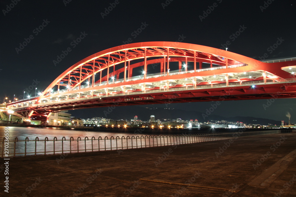 Obraz premium 三宮大橋