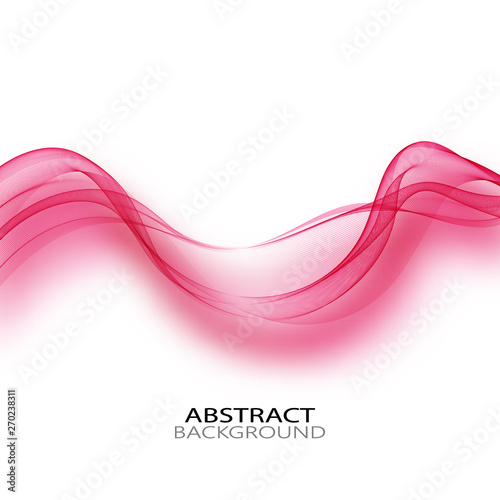  Abstract background with pink stylish wave and shadow