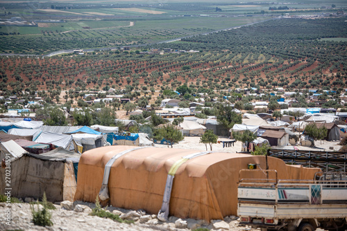 Refugee camp for syrian