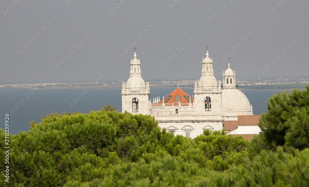 Fototapeta premium Panoramic view of the city of Lisbon. Portugal. 