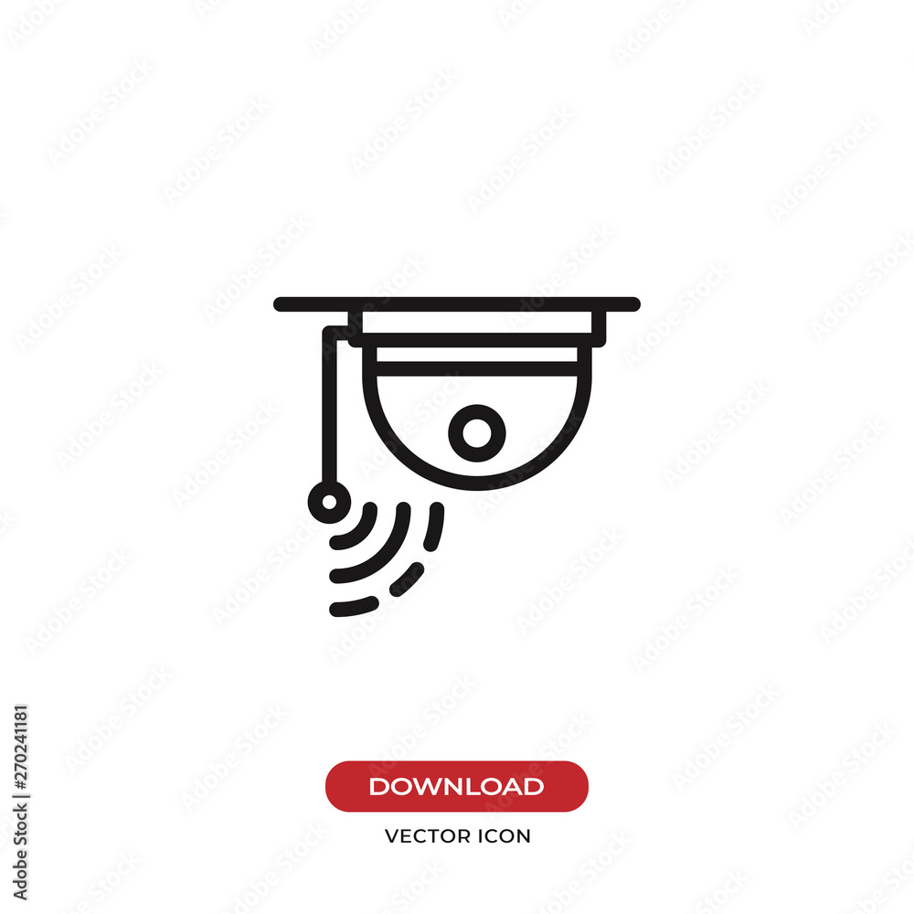 CCTV icon. Security camera symbol CCTV icon. Security camera symbol