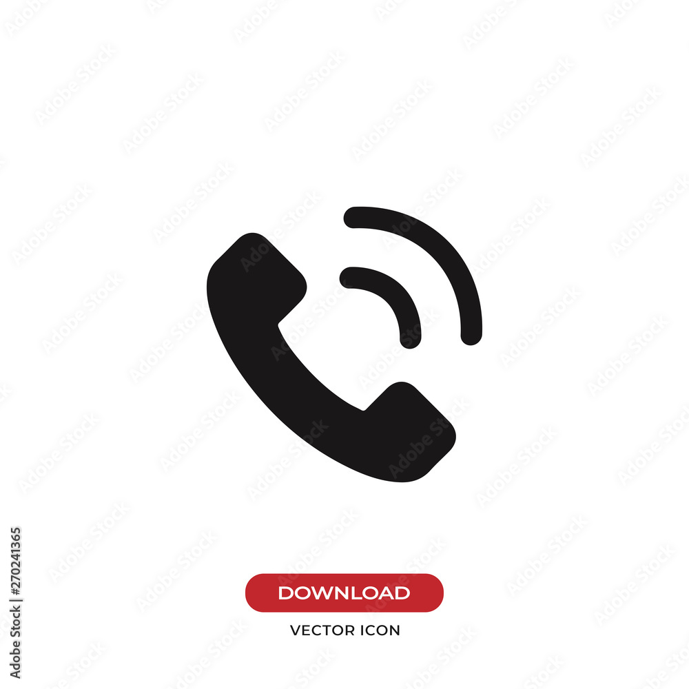 Phone vector icon Phone vector icon