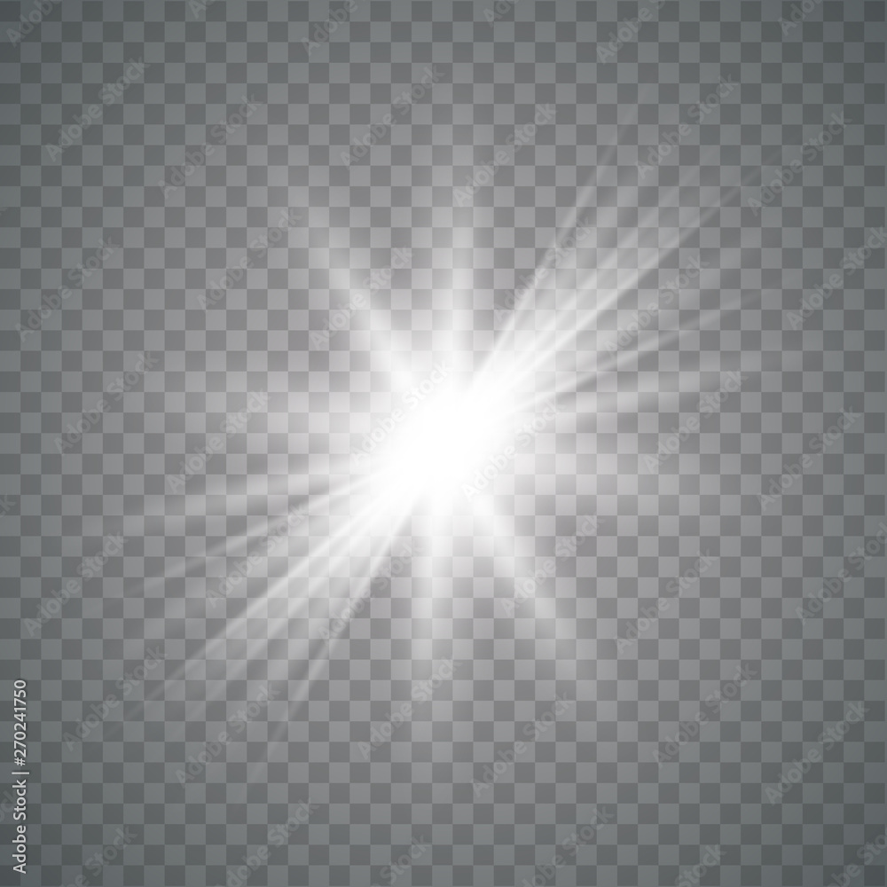 Glow light effect. Glow light effect.