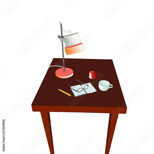 The workspace for writing