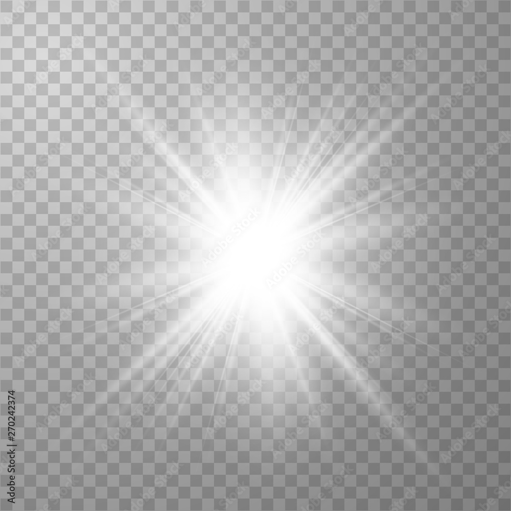 Glow light effect. Glow light effect.