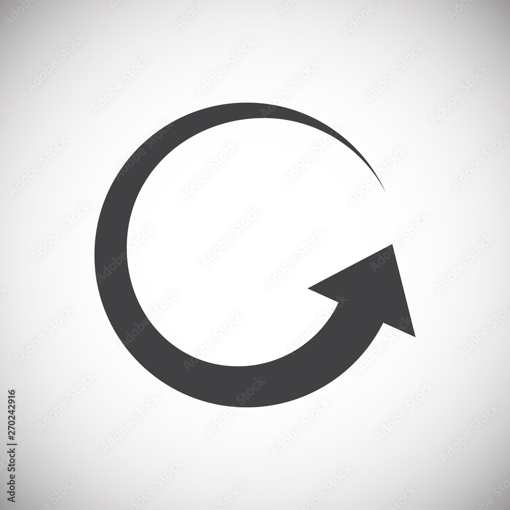Recycling icon on background for graphic and web design. Simple vector sign. Internet concept symbol for website button or mobile app. Recycling icon on background for graphic and web design. Simple vector sign. Internet concept symbol for website button or mobile app.