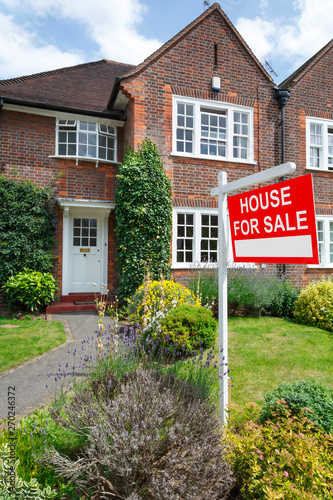 Obraz na plátne London house for sale