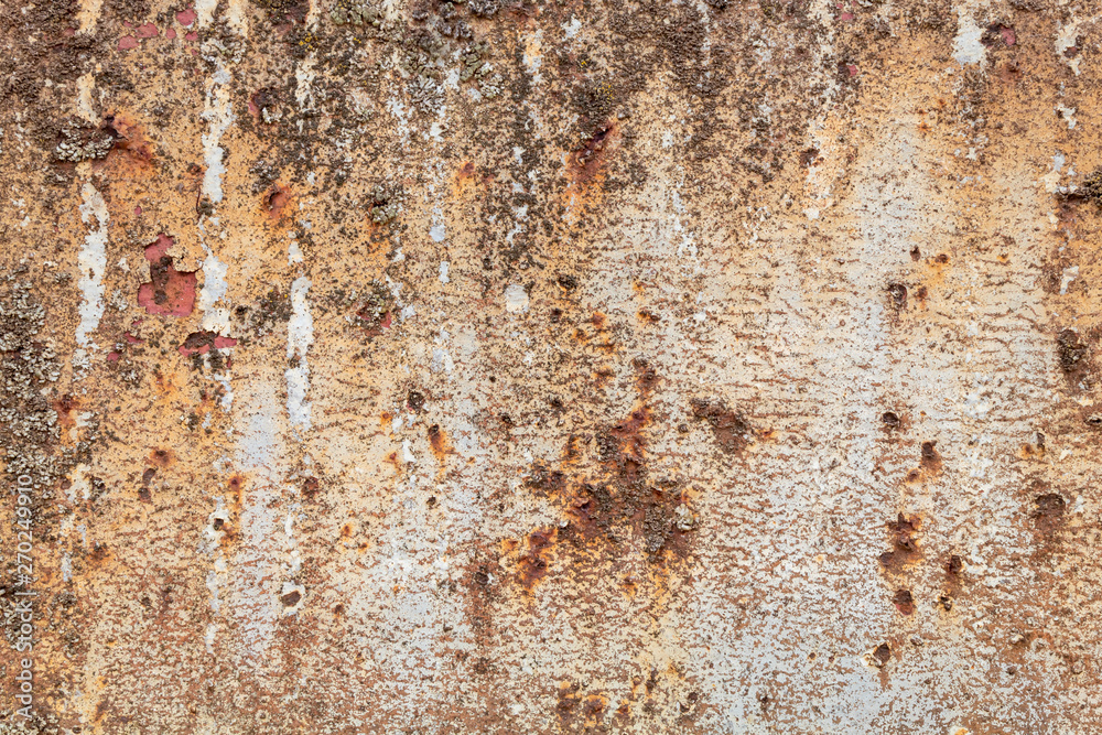 Old Weathered Corrugated Rusty Metal Texture Old Weathered Corrugated Rusty Metal Texture