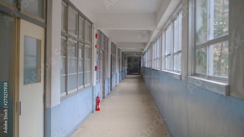 Japan school Corridor Class Landscape