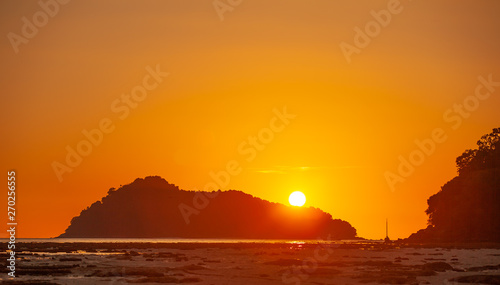 The famous place of Mu Koh Surin Island National Park where near to Khura Buri district, Phang-nga, Thailand photo