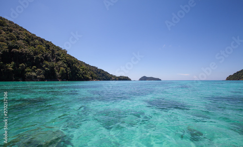 The snorkelling famous place of Mu Koh Surin Island National Park where near to Khura Buri district  Phang-nga  Thailand