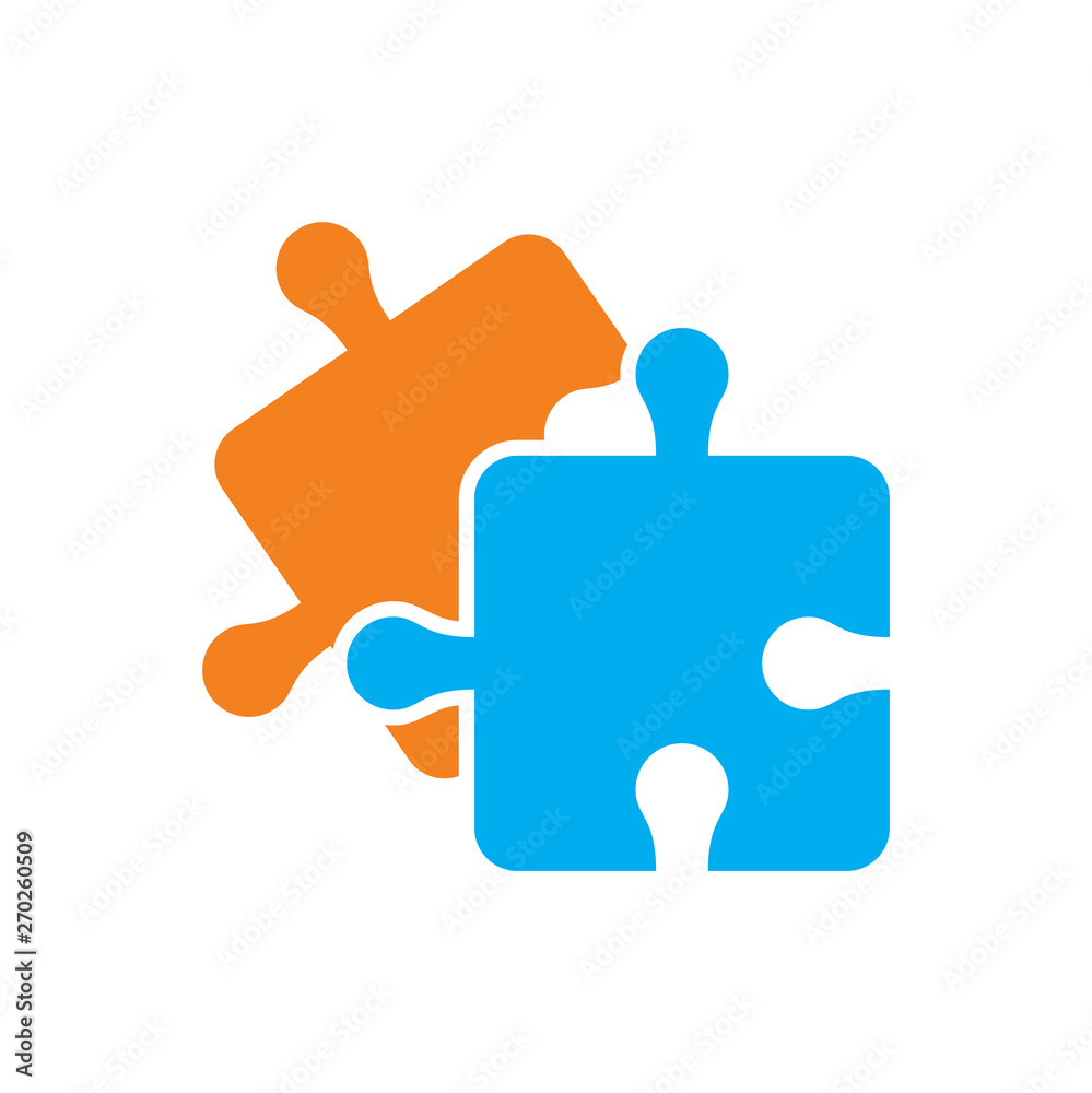 Puzzle icon on background for graphic and web design. Simple vector sign. Internet concept symbol for website button or mobile app. Puzzle icon on background for graphic and web design. Simple vector sign. Internet concept symbol for website button or mobile app.