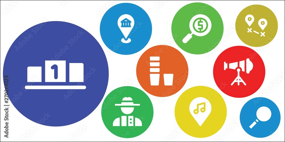 find icon set find icon set