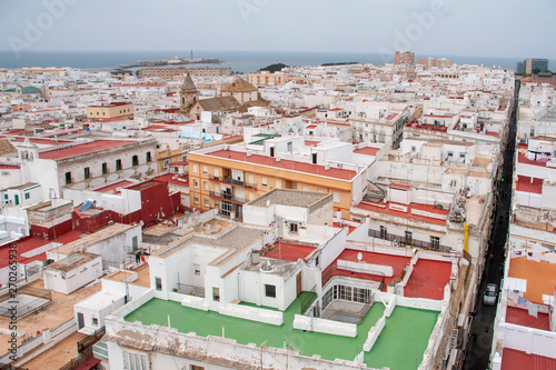 Fototapeta Naklejka Na Ścianę i Meble -  vistas de la ciudad de Cádiz, Andalucía	