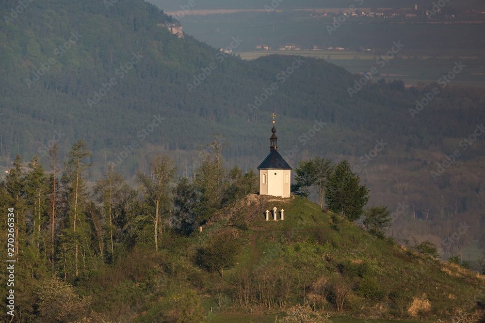 Chapel of St. Anne on Vysker hill in Bohemian Paradise.