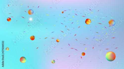 Minimal abstract space background picture colorful.