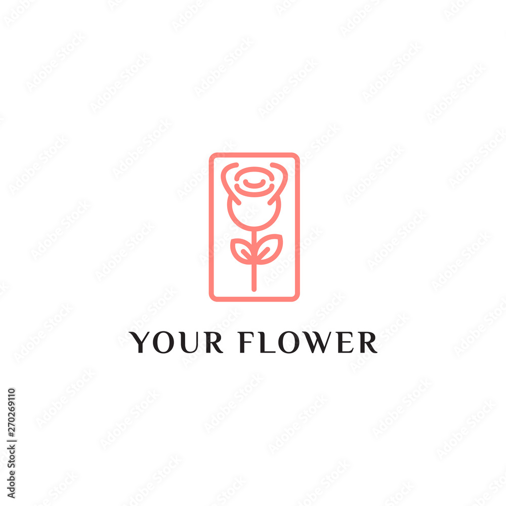 Beautiful flower design with gold color. Fancy Jewelry Fashion Logo concept icon. - Vector Beautiful flower design with gold color. Fancy Jewelry Fashion Logo concept icon. - Vector