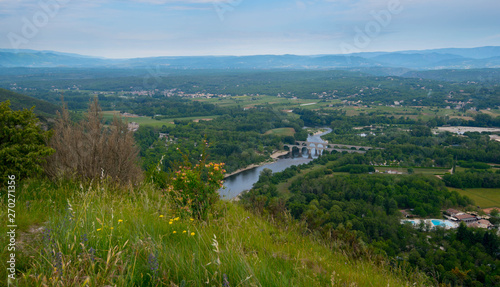 Mont Sampzon in der Ardeche in Frankreich