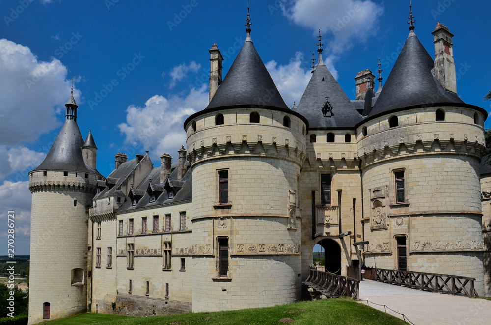 Château de Chaumont, a beautiful castle in Chaumont-sur-Loire, France