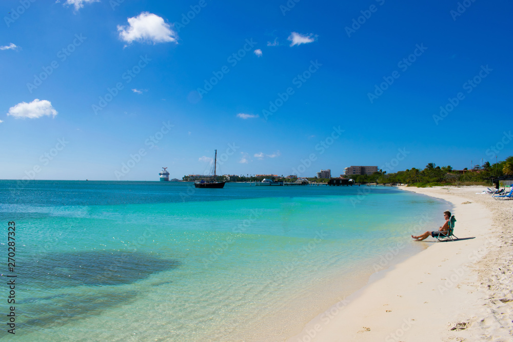 Obraz premium Caribbean beach