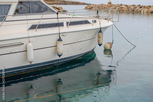 fishing boat preparing to sail