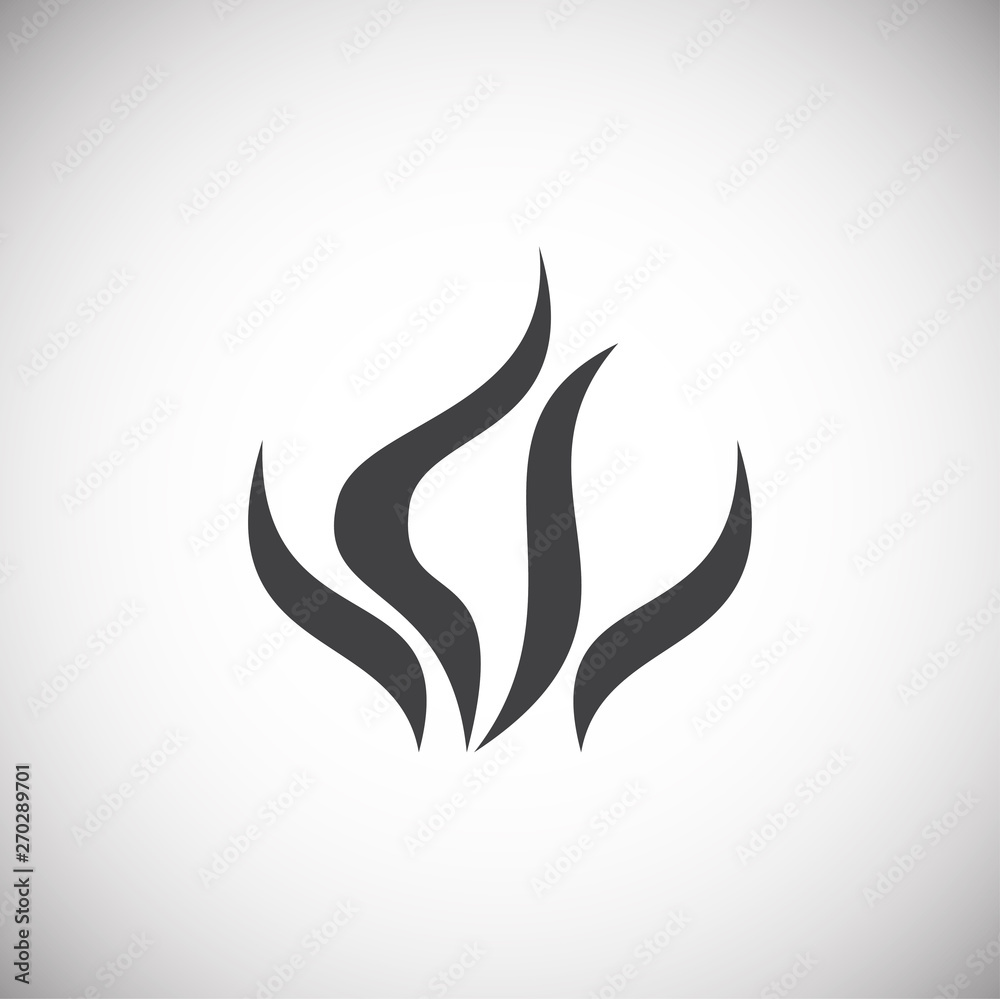 Coral icon on background for graphic and web design. Simple illustration. Internet concept symbol for website button or mobile app. Coral icon on background for graphic and web design. Simple illustration. Internet concept symbol for website button or mobile app.