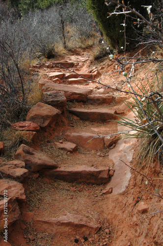 Red Rocks stone trail