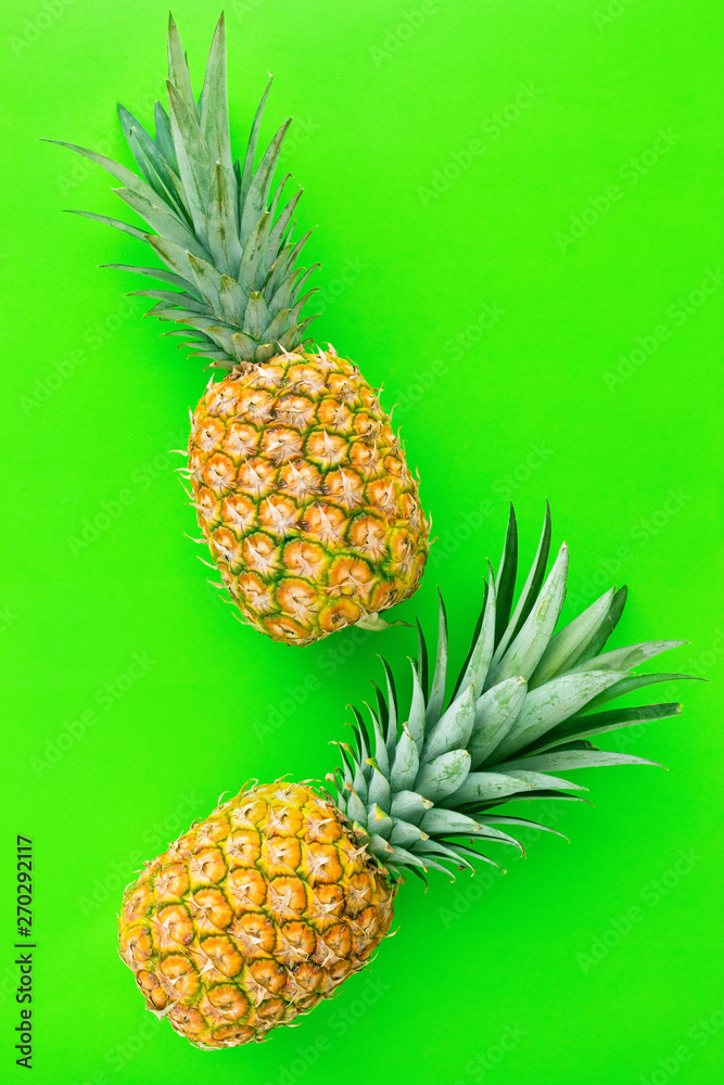 Obraz premium Summer tropical fruit composition