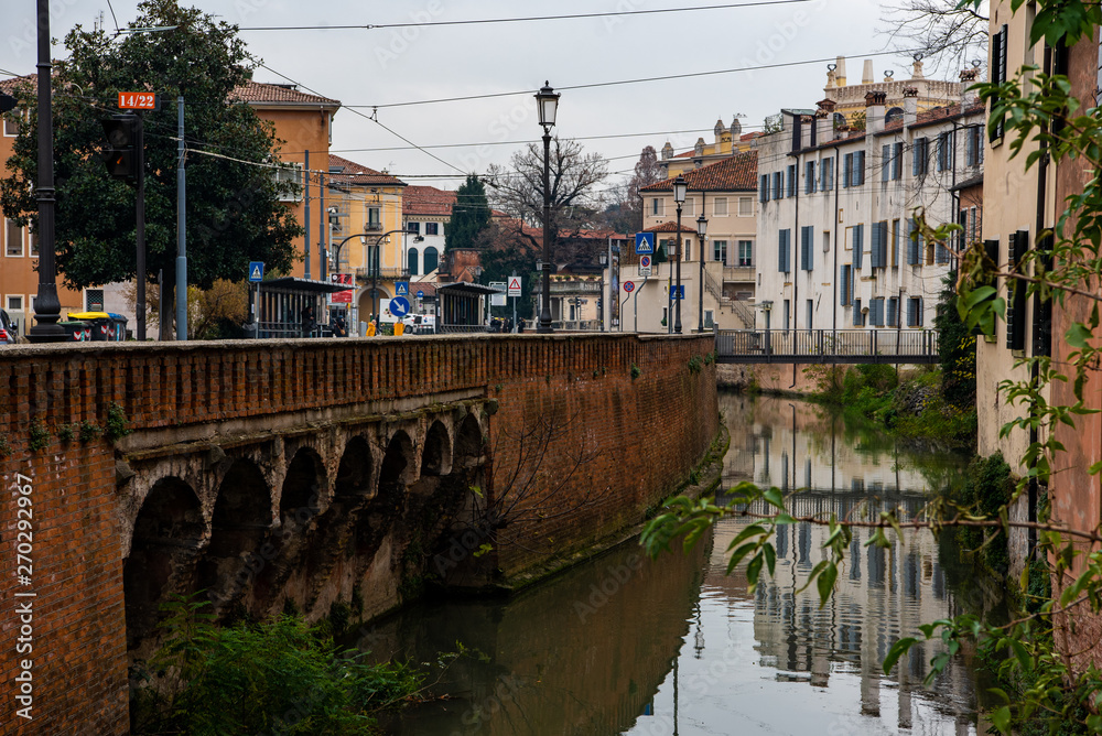 old bridge over the river