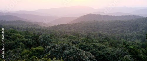 Shenandoah Pink Sunset Layers