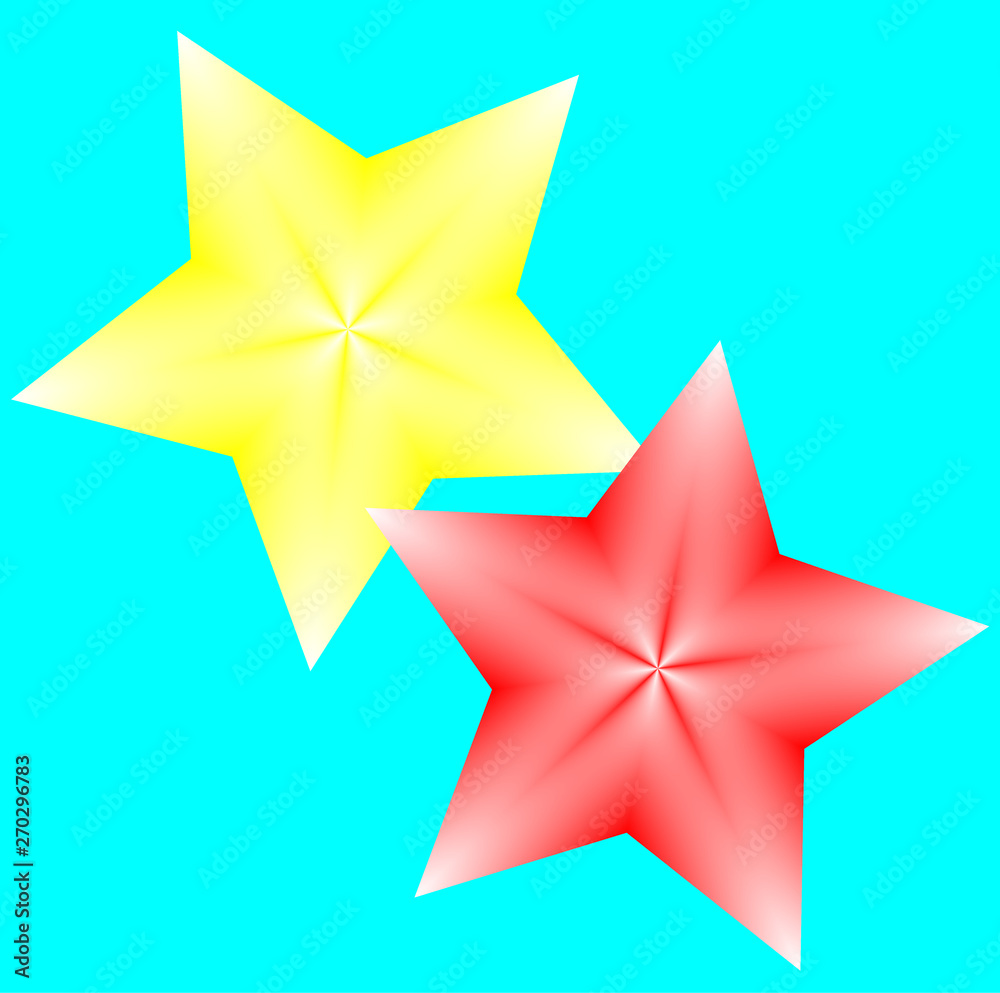 Stelle colorate in cielo Stelle colorate in cielo
